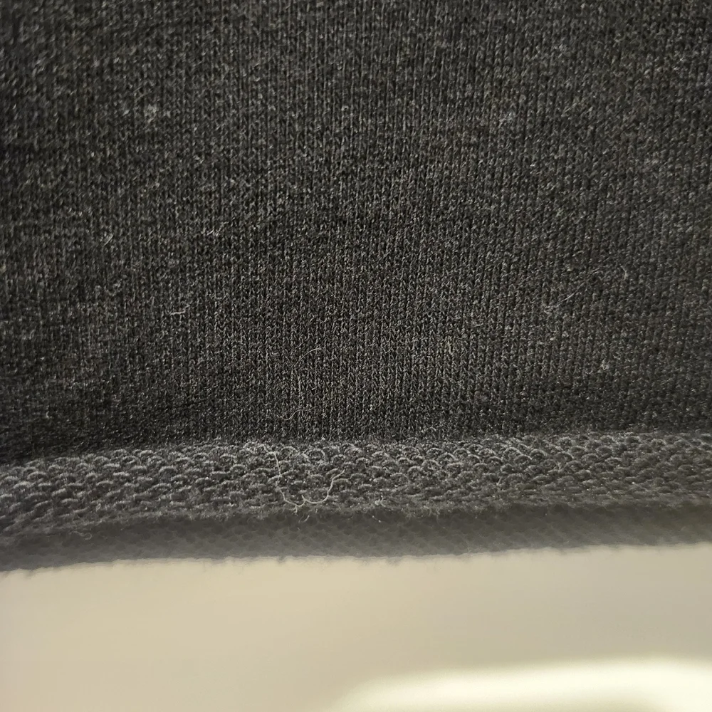 Calvin Klein Jeans Cropped Hoodie Black with Large CK Logo – Size S - Picture 4 of 9